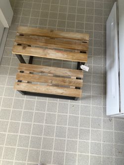 Step Stool Shelf