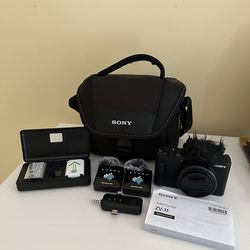 Sony Vlogging Camera Full Starter Bundle