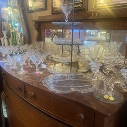 Beautiful Assortment Of Antique Crystal