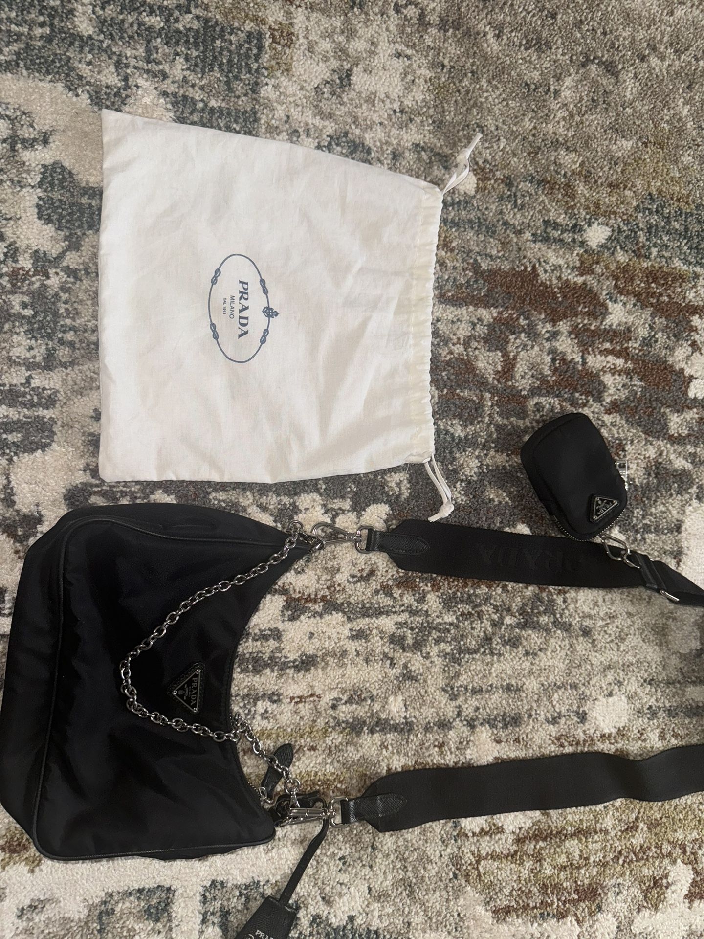 Prada Nylon Shoulder Bag