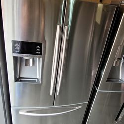 Samsung Counter Depth Stainless Steel French Door Refrigerator 