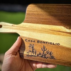 Wooden Cutting Boards With Personalized Engraving 