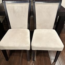 Dining Room Table, 6 Chairs, 1 Bench