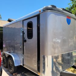 6x12 Pet Grooming Trailer