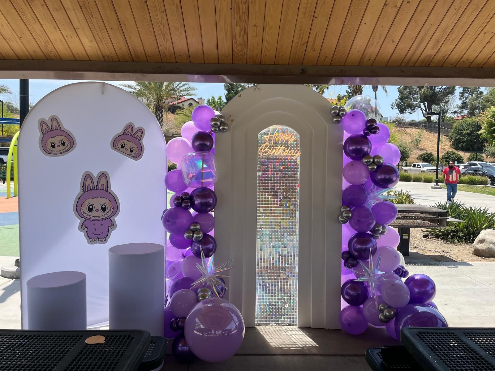 Balloon Backdrop & Arches