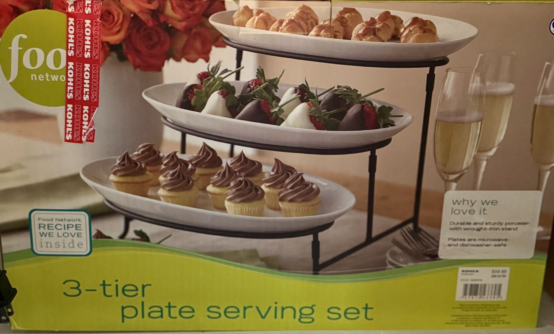 Entertaining 3 Tier Plate Serving Set