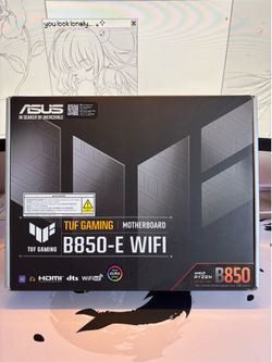 BRAND NEW - ASUS TUF B850-E WIFI6e Motherboard