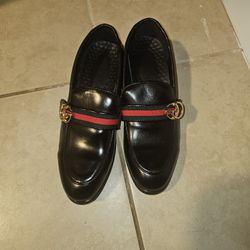 Brand New Black Leather Loafers – Size 41 (EU)- 8 US