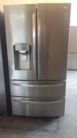 LG 4-Door Stainless Steel Fridge
