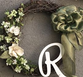 Hand crafted wreath