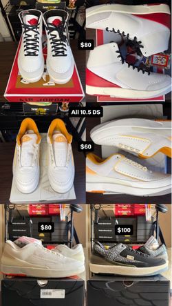 Air Jordan 1 and 2 Size 10.5 - New & Used