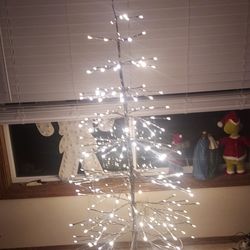 Led Multicolored 5ft Christmas Tree Display Outdoor Or Indoor Like New