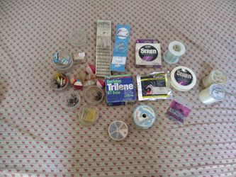 All kinds of fishing gear