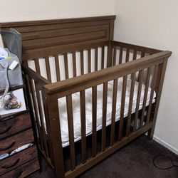 Mini Crib With newton Mattress