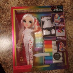 Color & Create Rainbow High Doll