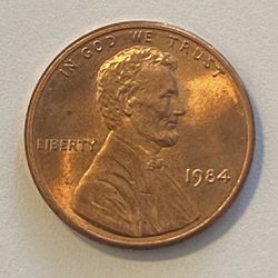 1984 Lincoln Penny DDR Lincoln Memorial Double Die Error Rare Coin!