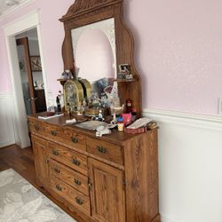 Dresser With Mirror  