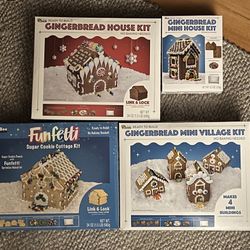 Assorted Gingerbread House Kits