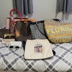 Beautiful purses and great condition. Sunglasses and wallets