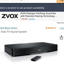 Bose Solo TV Sound System 