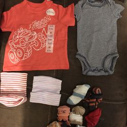 Baby Boy Clothing Lots NB-12 Month