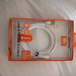 USB-A To USB TYPE C 10ft Cable