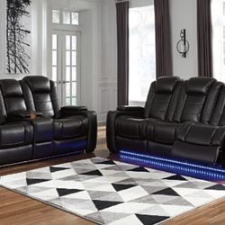 2 Piece Motion Living Room Sets 
