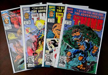 The Adventures Of The Thing #1-4 Series Marvel Comics '92 Byrne & Kieth VF-NM🔥