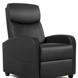 [New in Box] Smugdesk Recliner Sofa Chair, Reclining Chair with PU Leather Padded Seat Backrest -sd21