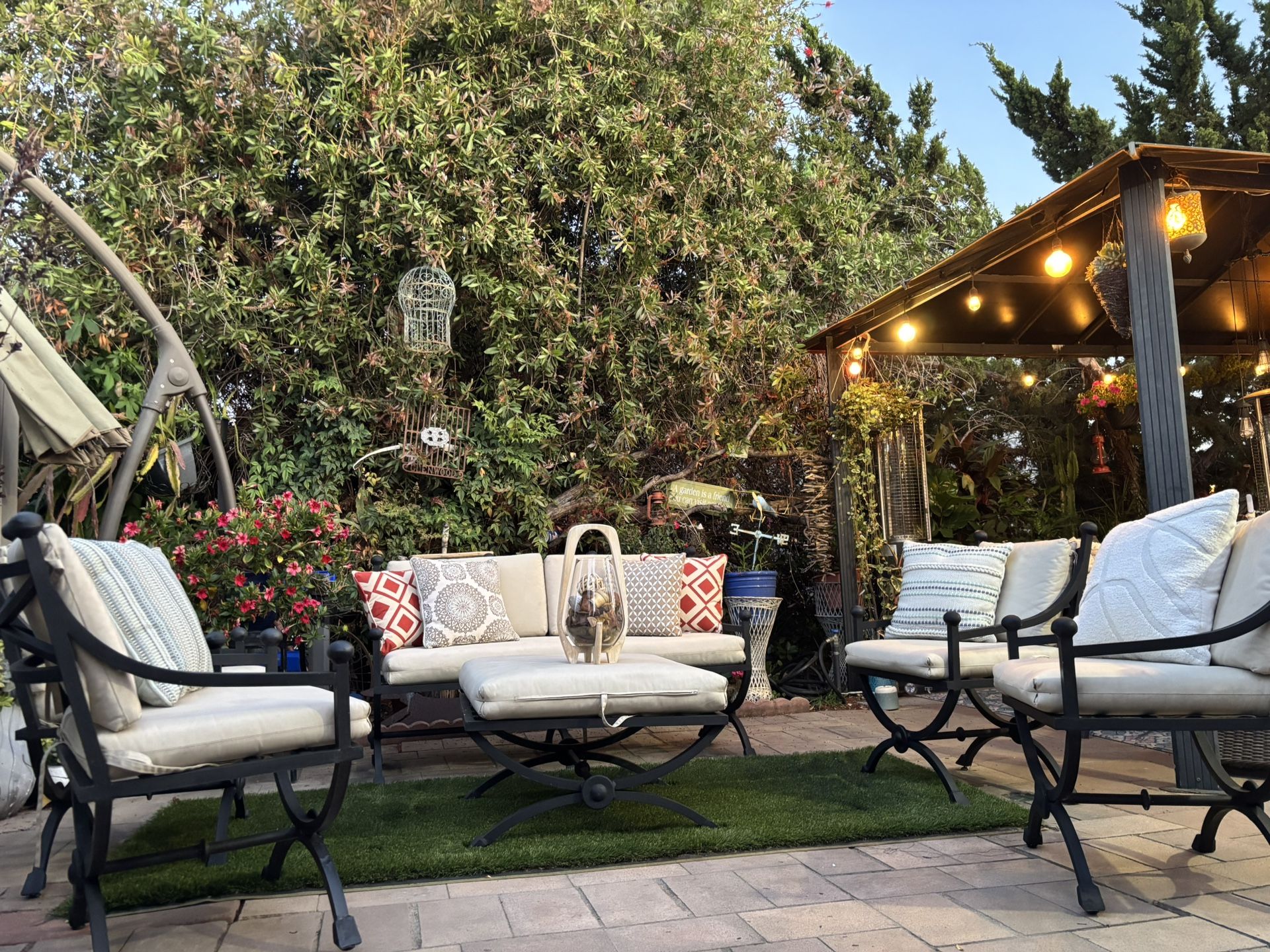 KREISS Mykonos patio furniture set 6pc