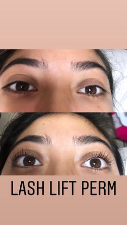 Lash lift perm
