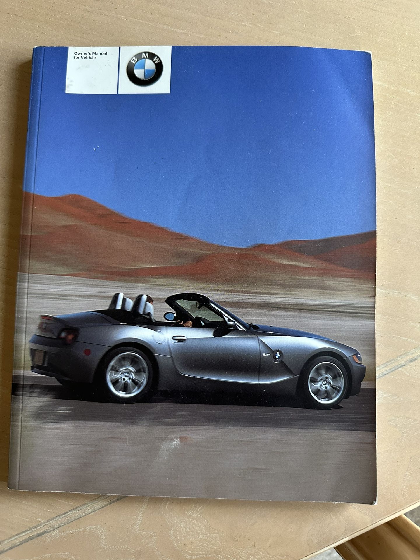 BMW Z4 Owners Manual 2.5i And 3.0i