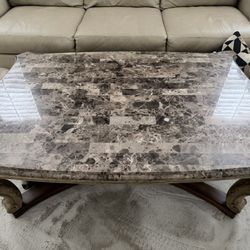 Real Marble Coffee Table