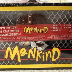 Funko Mankind lunchbox with figures and Funko Stone Cold Steve Austin can with figure