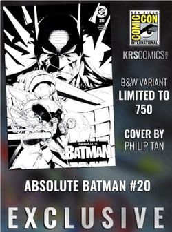 PRESALE SDCC 2026 Absolute Batman #20
