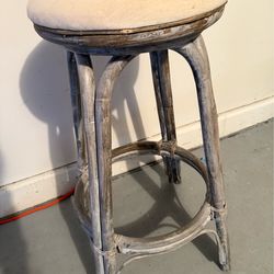Grey and white Bar stools