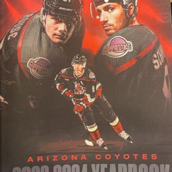 Arizona Coyotes 2023/2024 Team Yearbook