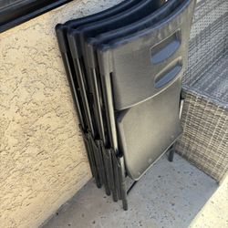 Uline Heavy Duty Black Chairs