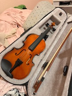 Covid violin  practically new