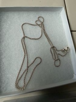 Silver chain