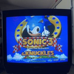 Sony KV-27S42 27” CRT TV with RGB + Component mods