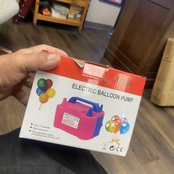 Electric balloon pump