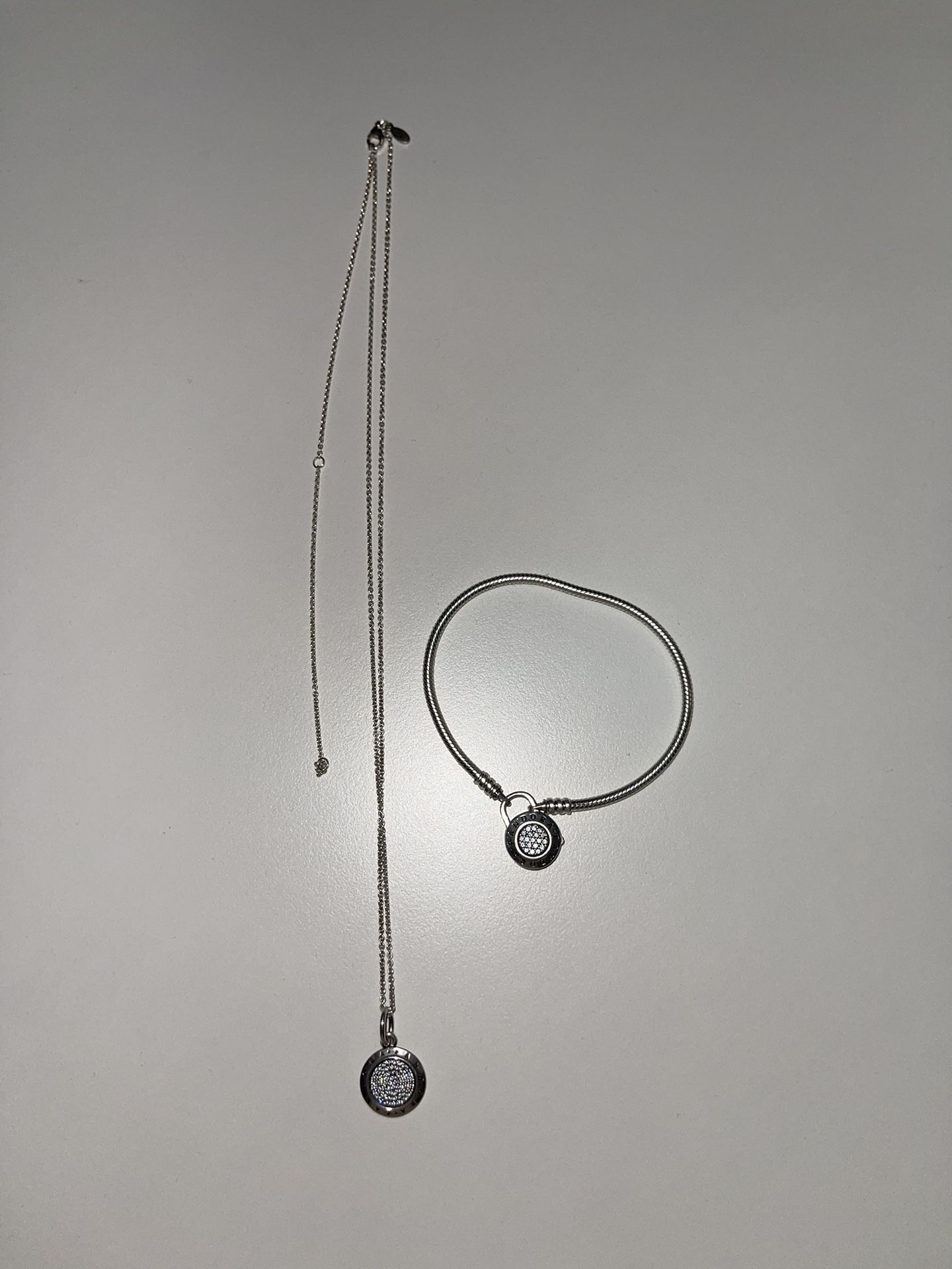 Pandora Necklace And Bracelet 