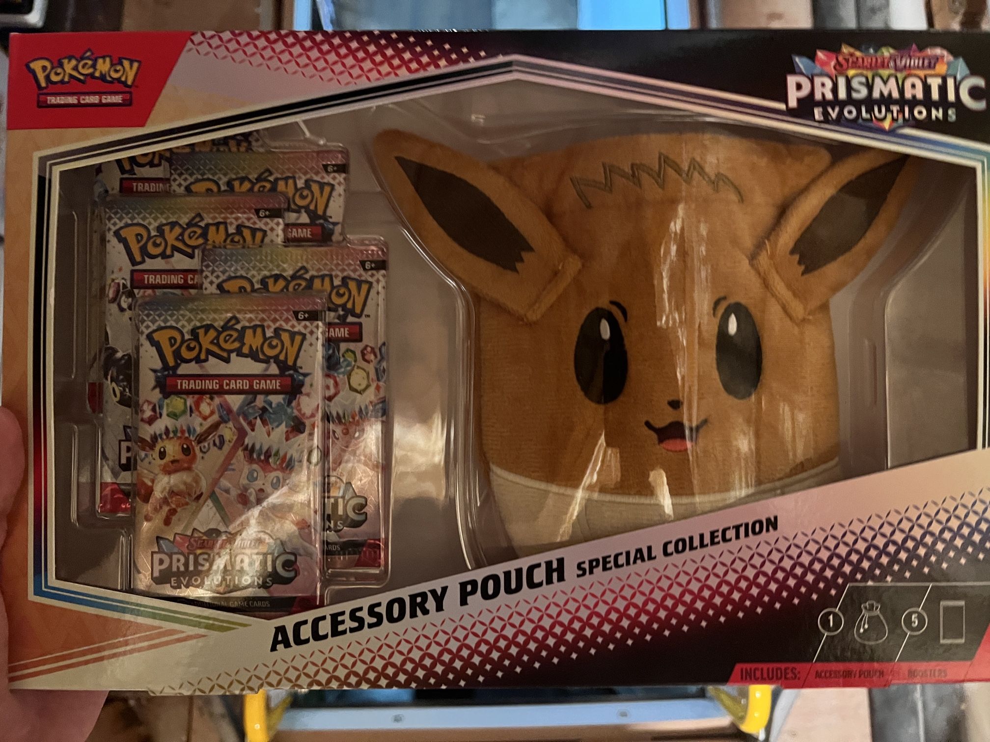 Prismatic Evolutions - Eevee Accessory Pouch Collection