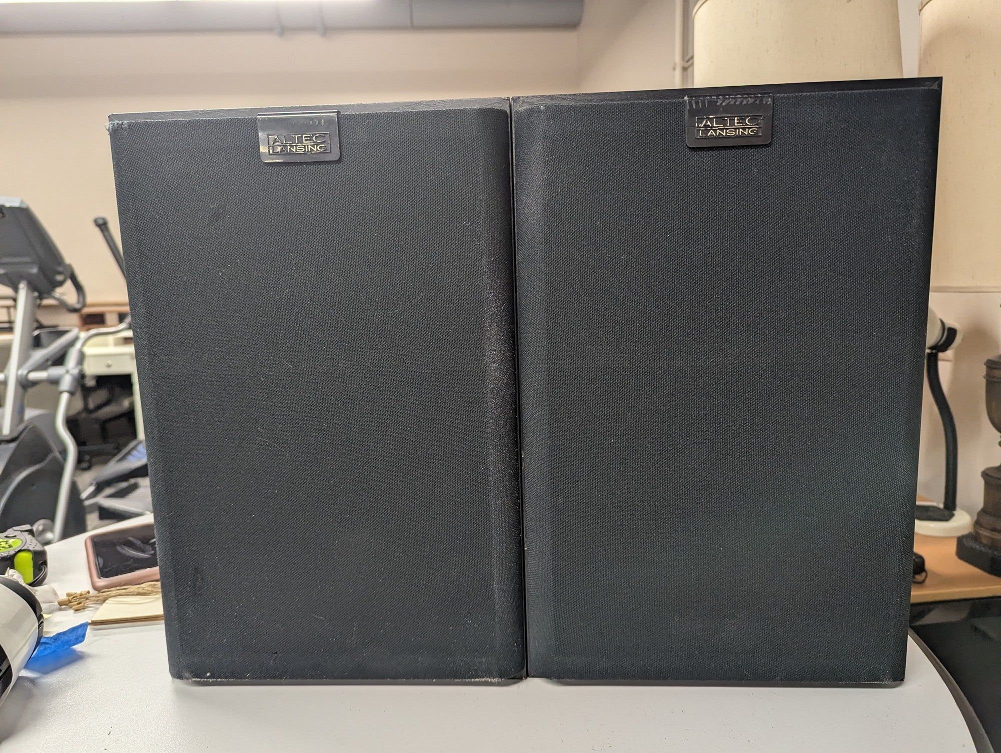 Altec Lansing Compact Black Speakers