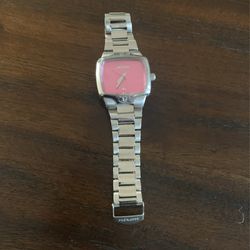 Nixon Player Watch Pink Face 1 Diamond .