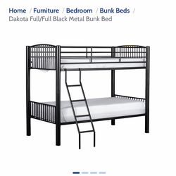 Twin over Twin bunk beds