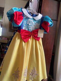 Snow White Girls Princess Costume Dress Size 6