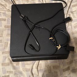 PS4 With Red Controller 
