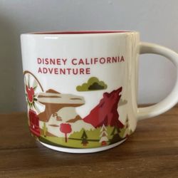 Starbucks You Are Here Mug Disney California Adventure Edition